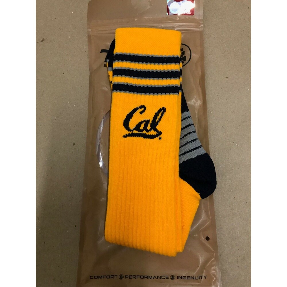 TCK IQ Unisex NCAA University of California Knee High Socks